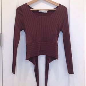 Zara matching Co-ord top & skirt.